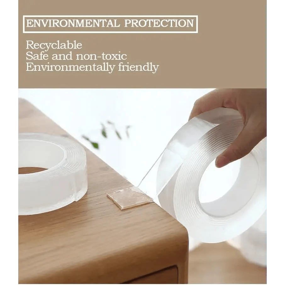Double Sided Magic Transparent Reusable Waterproof Tape
