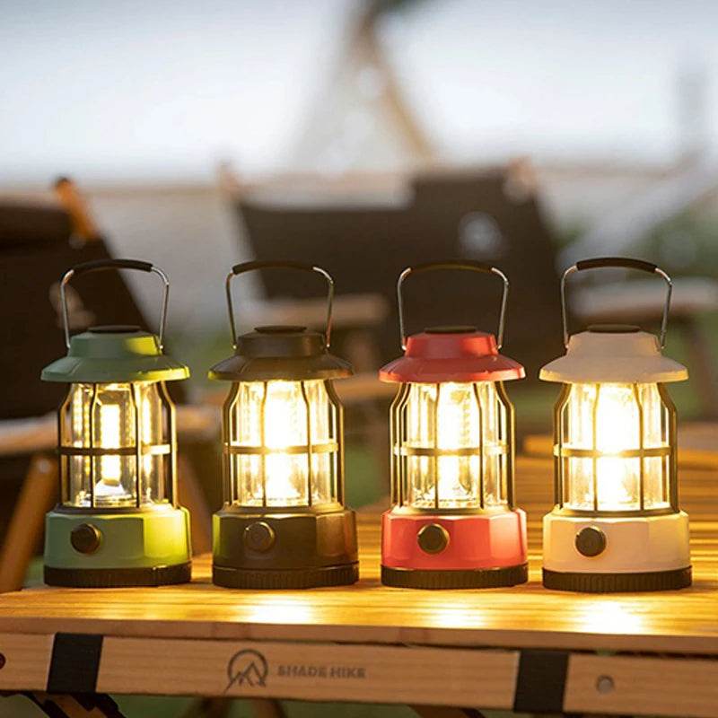 Outdoor Retro LED Camping Lantern