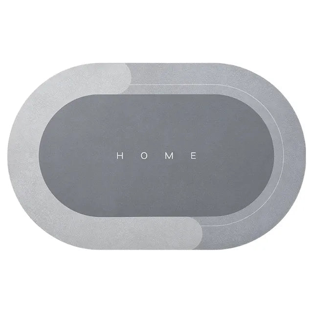 Absorbent Quick-Drying Bathroom Floor Mat | Non-Slip Bath Rug