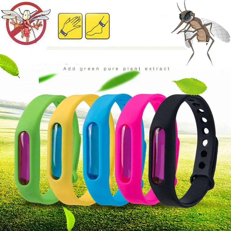 DEET-Free Anti-Bug Wristband | Mosquito Repellent Bracelet for Camping & Outdoors