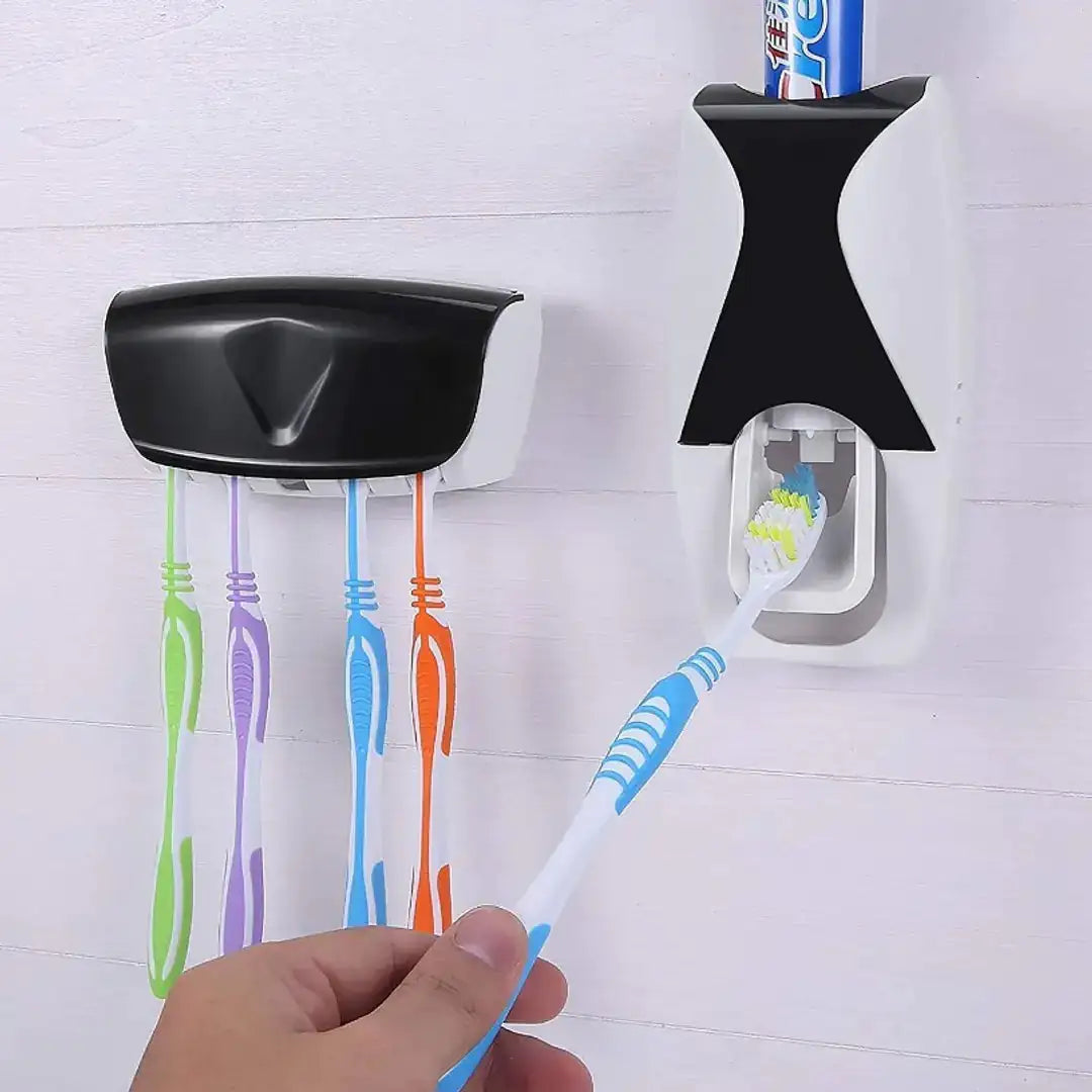 Automatic Toothpaste Dispenser – Hands-Free, No-Mess Bathroom Organizer