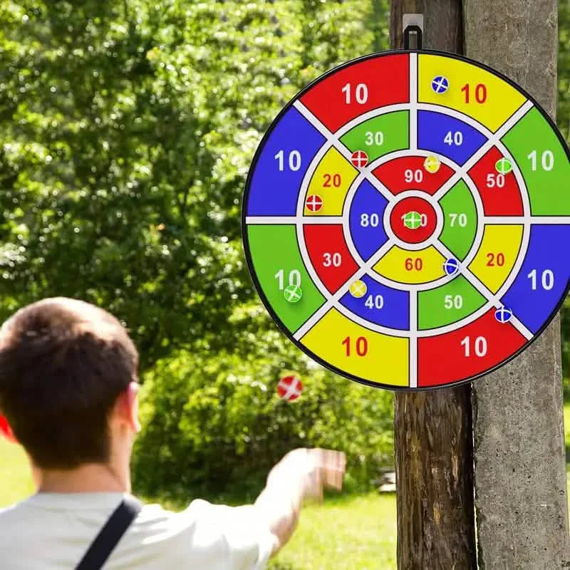 Large Dart Board With Sticky Balls
