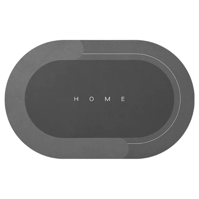 Absorbent Quick-Drying Bathroom Floor Mat | Non-Slip Bath Rug