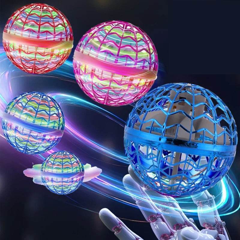 LED Flying Spinner Ball Drone