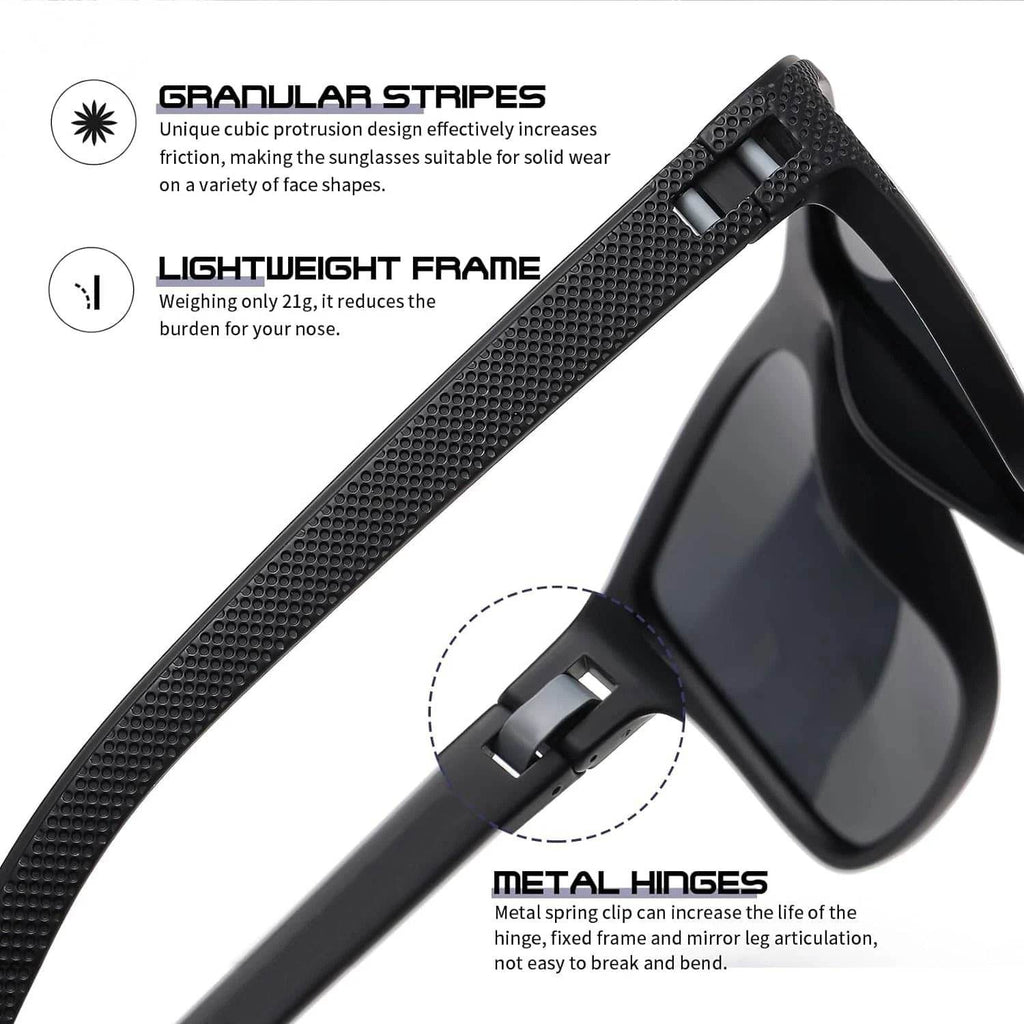 3-Pack Polarized Sunglasses – UV400 Anti-Glare