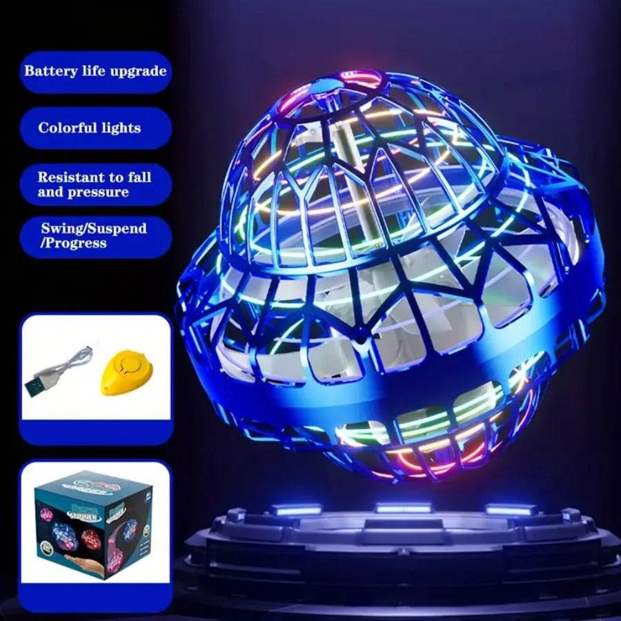 Rechargeable Flying Magic LED Spinner Ball