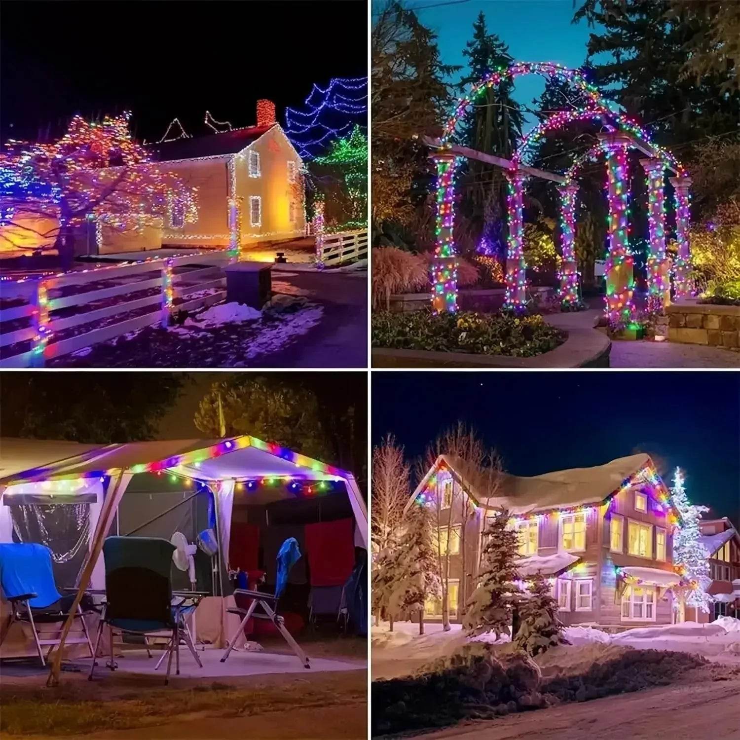 Waterproof Solar Fairy String Lights