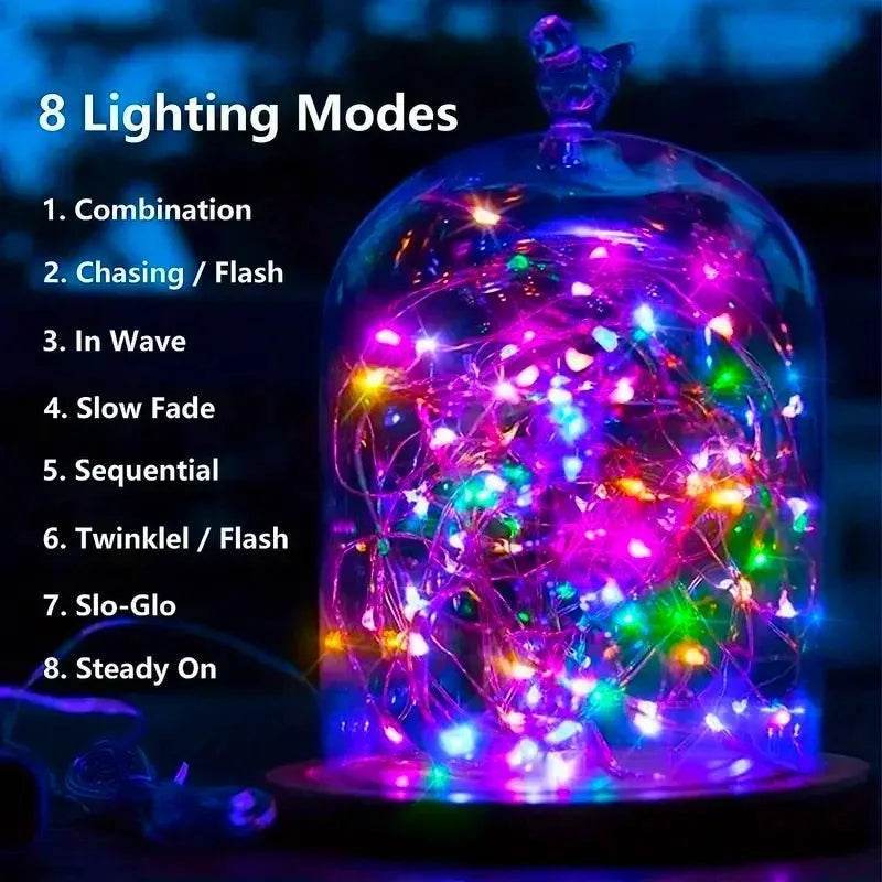 Waterproof Solar Fairy String Lights