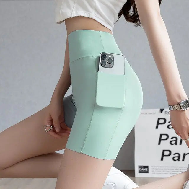 Summer Seamless Safety Shorts | Anti-Chafe Shorts for Camping & Outdoor Activities
