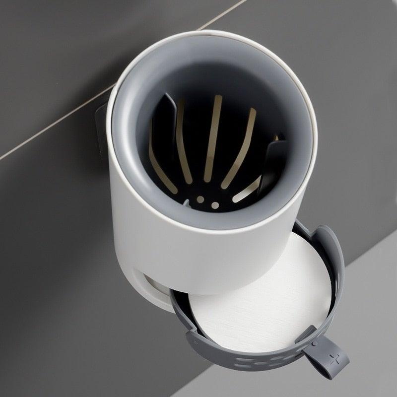 Wall-Mounted Toilet Brush