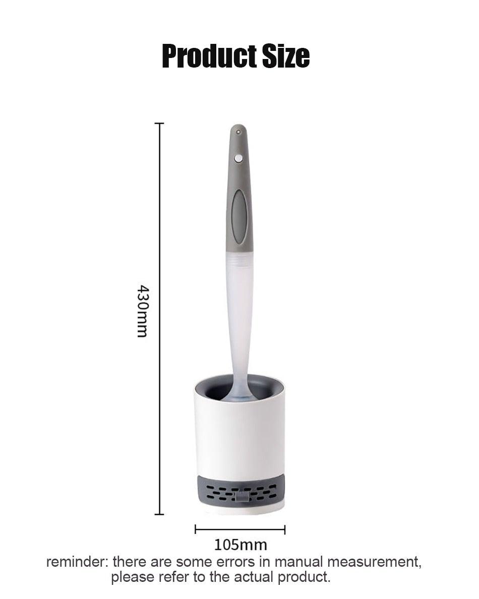 Wall-Mounted Toilet Brush