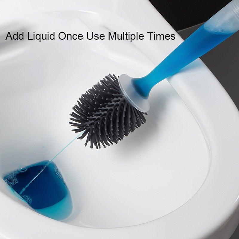 Wall-Mounted Toilet Brush