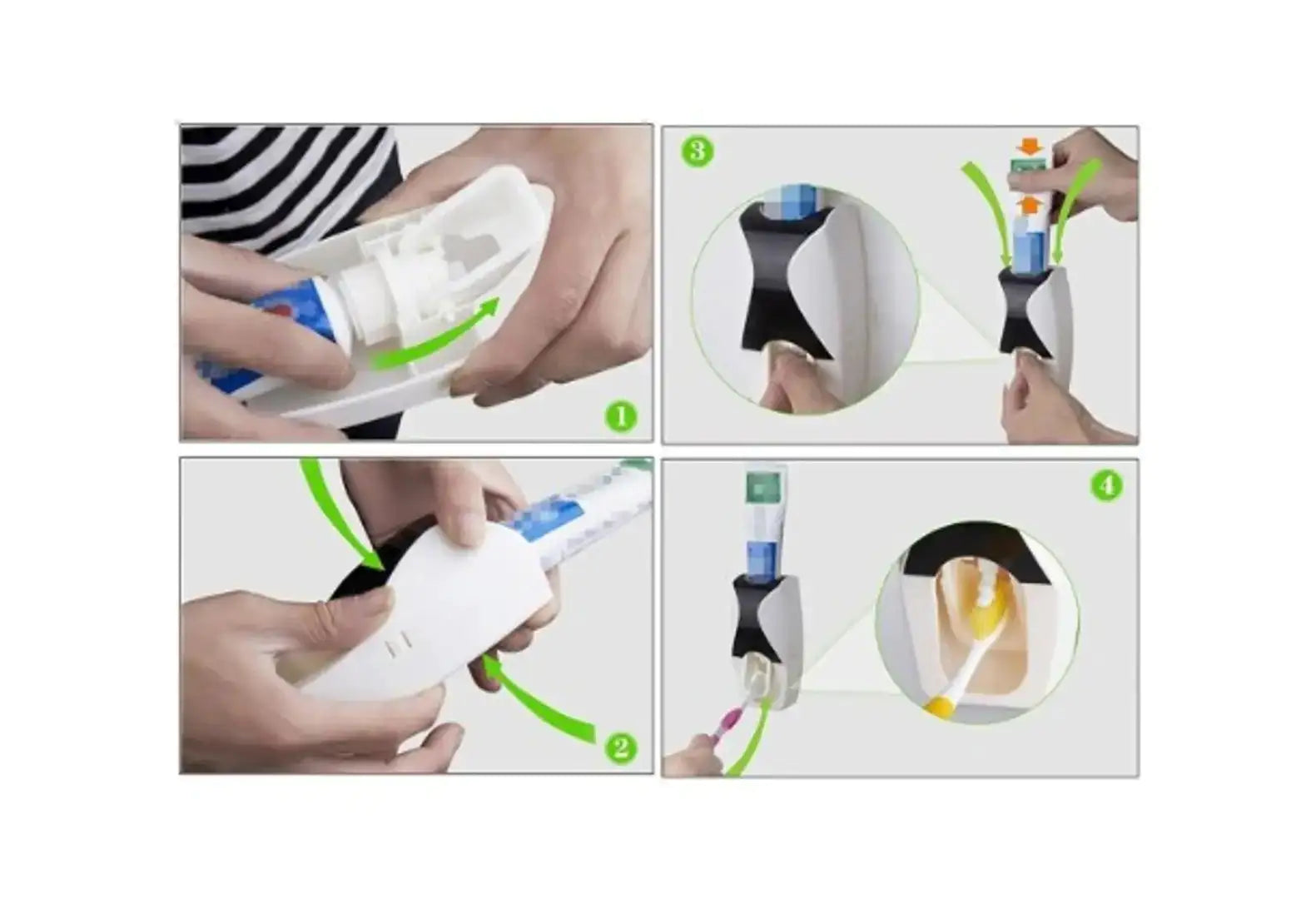 Automatic Toothpaste Dispenser – Hands-Free, No-Mess Bathroom Organizer