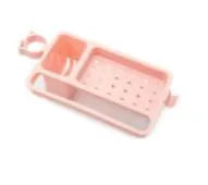 Anti-Bacterial Sink Organizer – Kitchen & Bathroom Sponge & Brush Holder