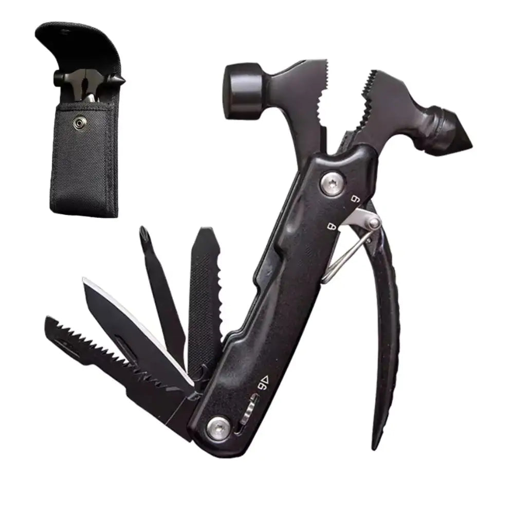 Multi-Tool Hammer Hatchet with Knife, Saw & Mini Claw