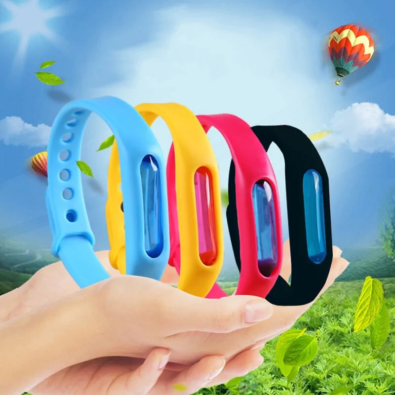 DEET-Free Anti-Bug Wristband | Mosquito Repellent Bracelet for Camping & Outdoors