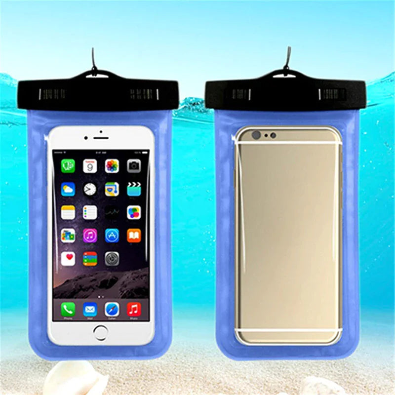 Waterproof Floating Phone Pouch Dry Bag | 3-Pack for Camping & Water Sports