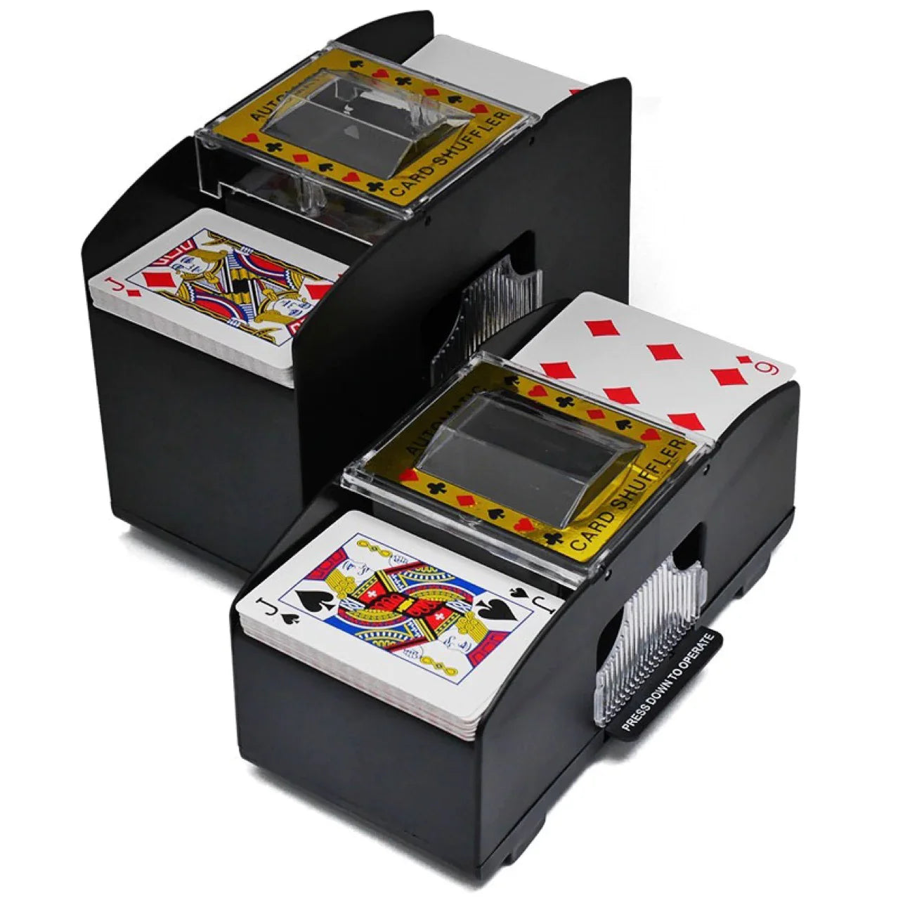 Automatic Electric Card Shuffler – Multi-Deck, Battery Operated