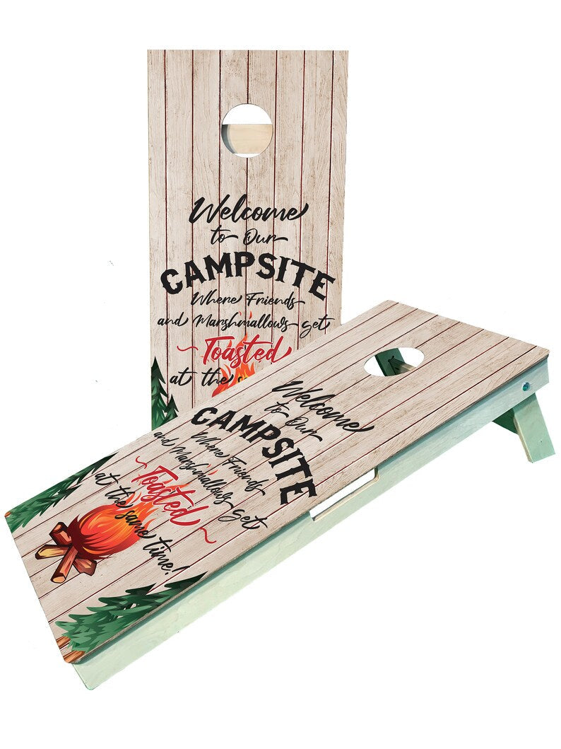 Camping Themed Cornhole Sets