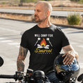 Will Camp For Smores Mens T-Shirt