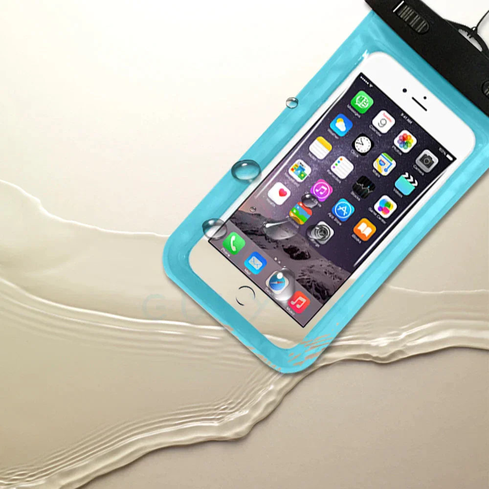 Waterproof Floating Phone Pouch Dry Bag | 3-Pack for Camping & Water Sports